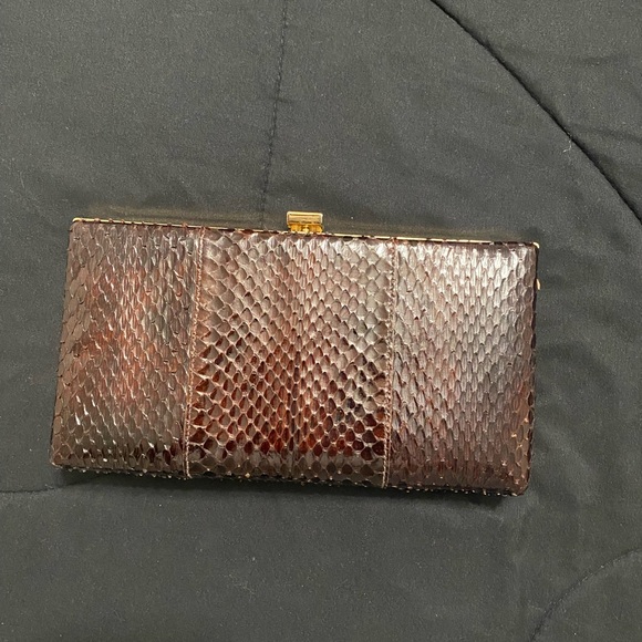 Shirl Miller Ltd Clutch wallet brown - Picture 1 of 7